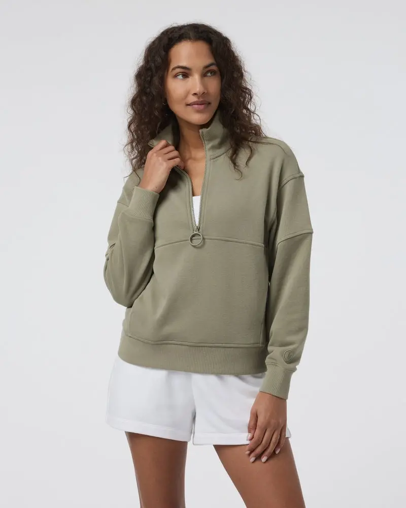 Women's Sedona Rib Half Zip 1