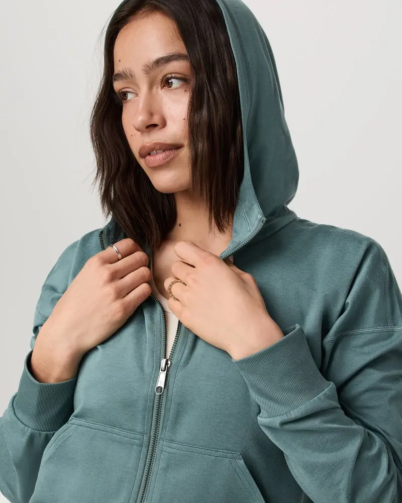 Women's Halo Modern Full Zip Hoodie 3