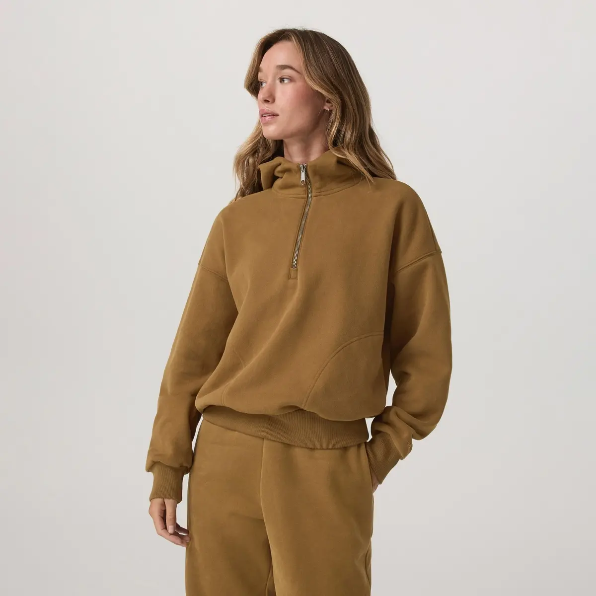 Women's Restore Relaxed Half Zip Hoodie 1