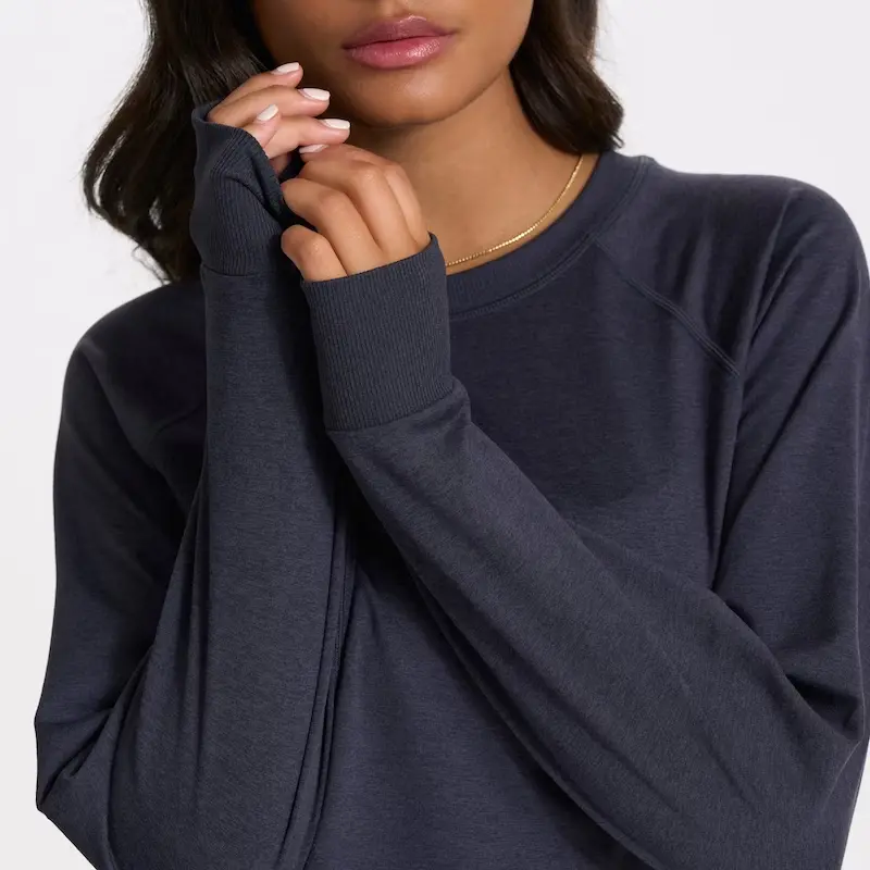 Women's Long Sleeve Halo Crew 6