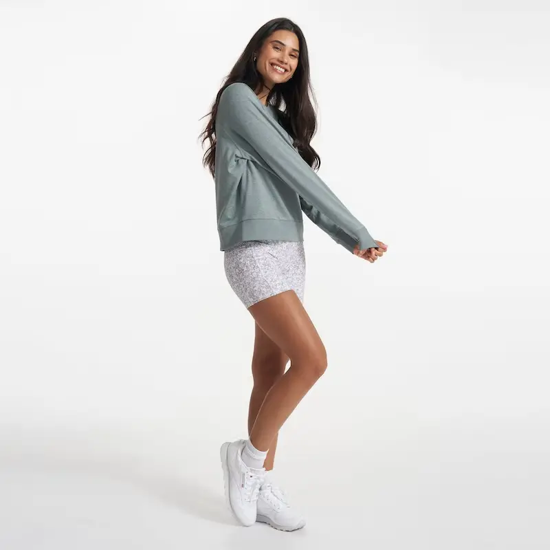 Women's Long Sleeve Halo Crew 4