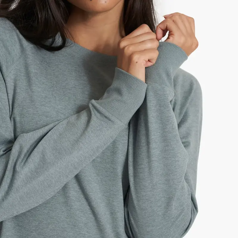 Women's Long Sleeve Halo Crew 5