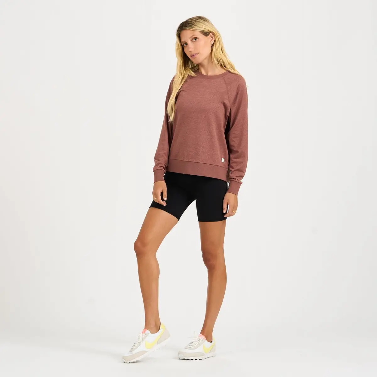 Women's Halo Long Sleeve Crew 1