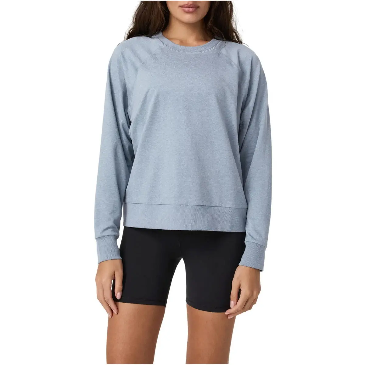 Women's Long Sleeve Halo Crew 1