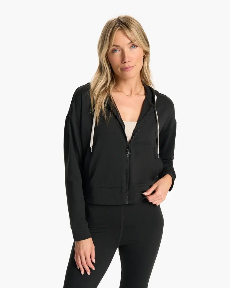 Women's Granite Cropped Hoodie 1