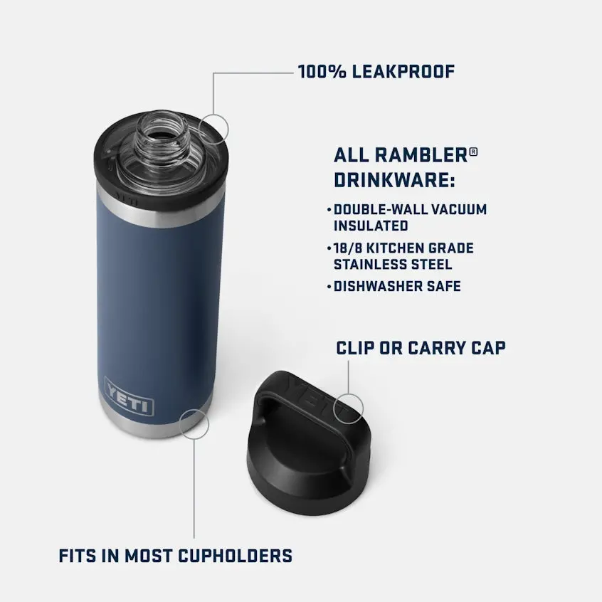 Rambler 18 Oz. Water Bottle With Chug Cap 2