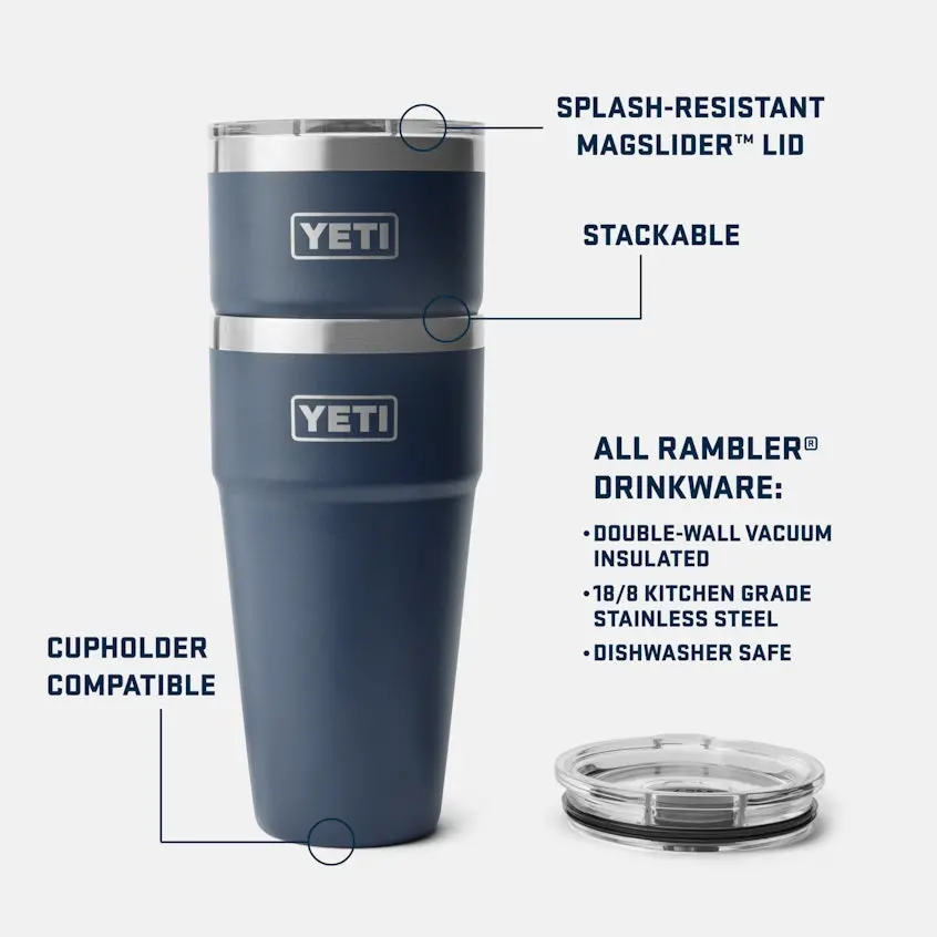 Rambler 30 Oz. Stackable Cup With Magslider Lid 2