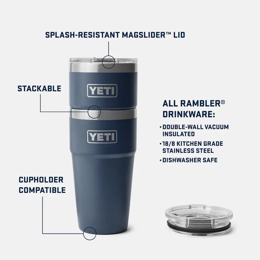 Rambler 20 Oz. Stackable Cup With Magslider Lid 2