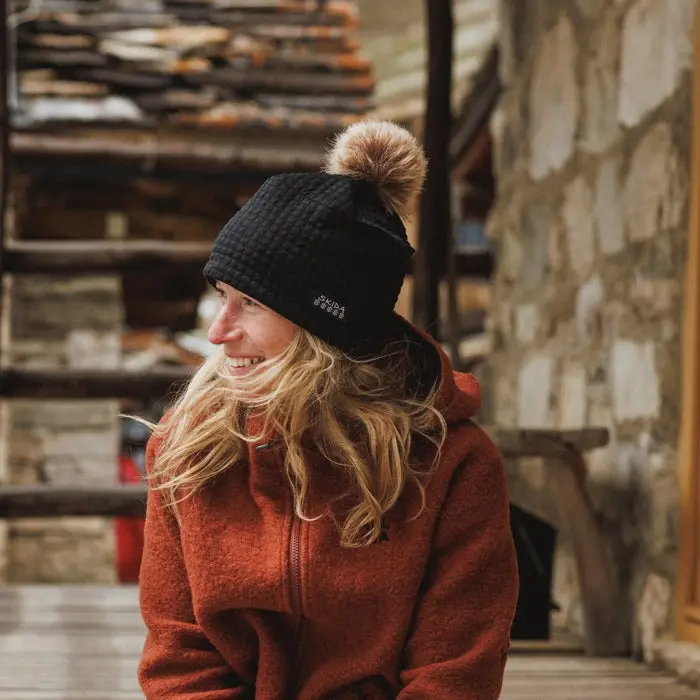 Women's Chateau Fleece-Lined Pom Hat 2