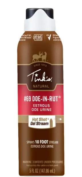 #69 Doe-In-Rut Hot Shot Gel Stream 5 Oz. 1