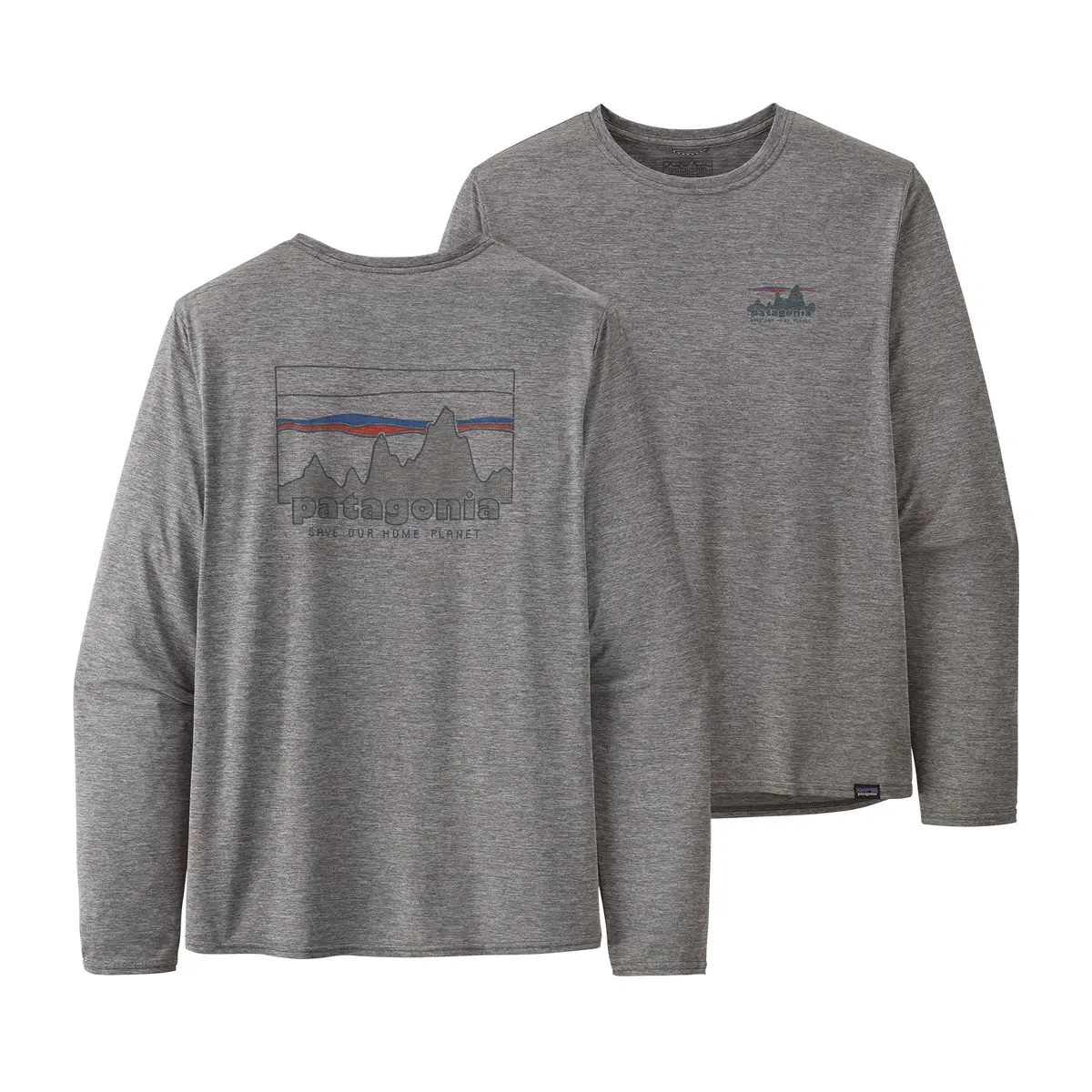 Men's Long-Sleeved Capilene Cool Daily Graphic Shirt 1