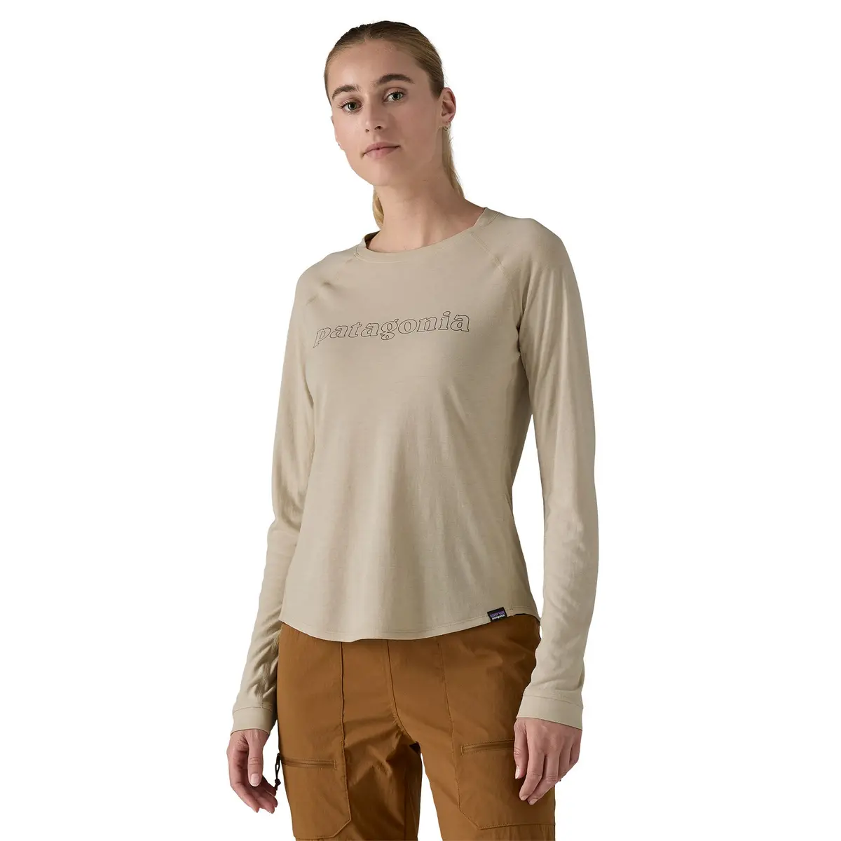 Women`S Long-Sleeved Capilene Cool Trail Graphic Shirt 2