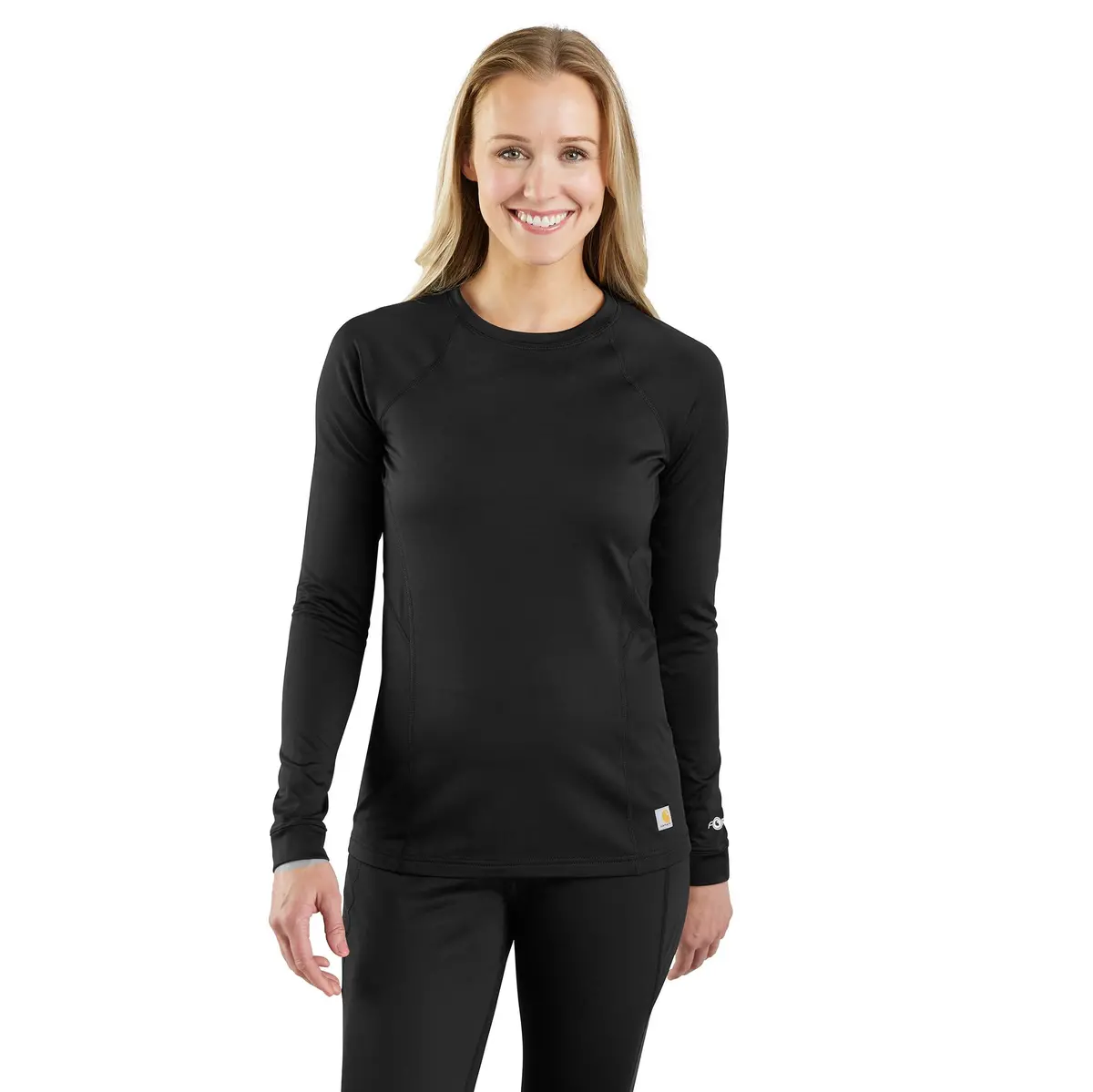 Women's Force Heavyweight Stretch Base Layer Crewneck 1