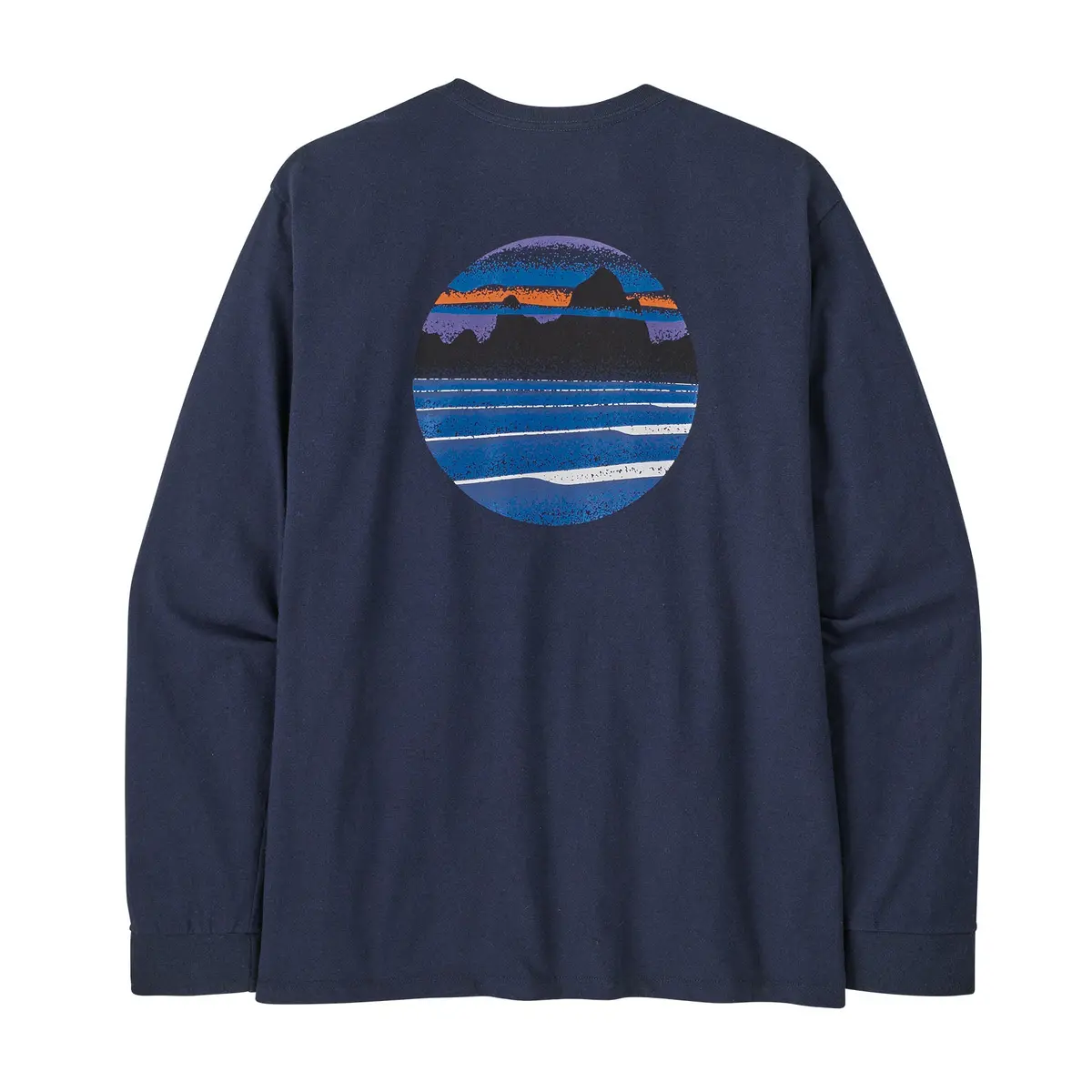 Men`S Long-Sleeved Skyline Stencil Responsibili-Tee 4