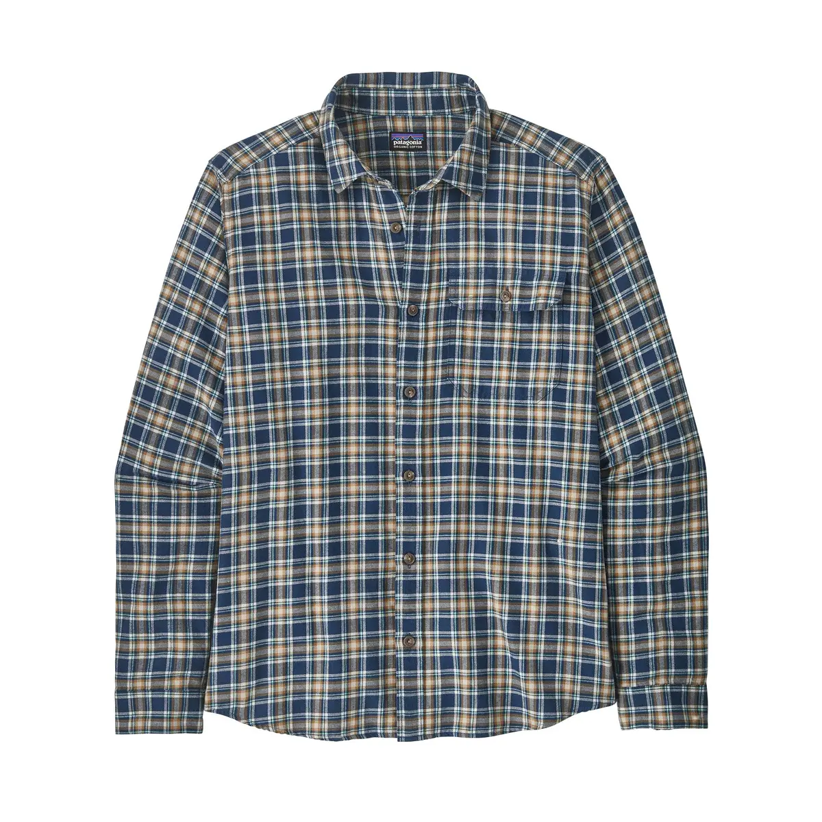 Men's Long-Sleeved Cotton In Conversion Fjord Flannel Shirt 1