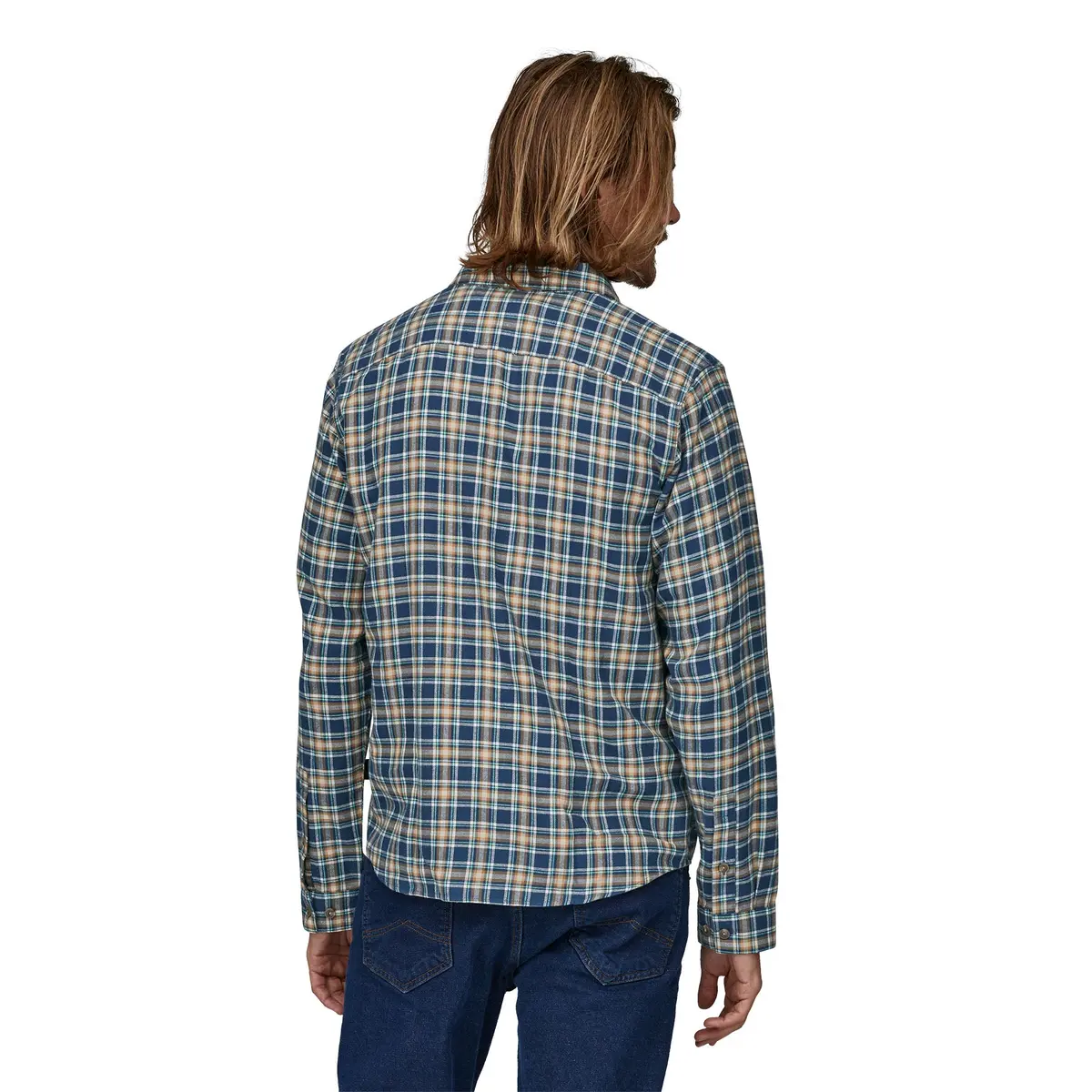 Men's Long-Sleeved Cotton In Conversion Fjord Flannel Shirt 3