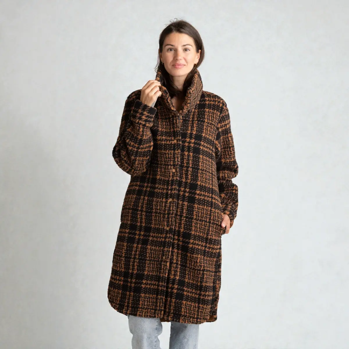 Women's Ainsley Long Sherpa Jacket 1