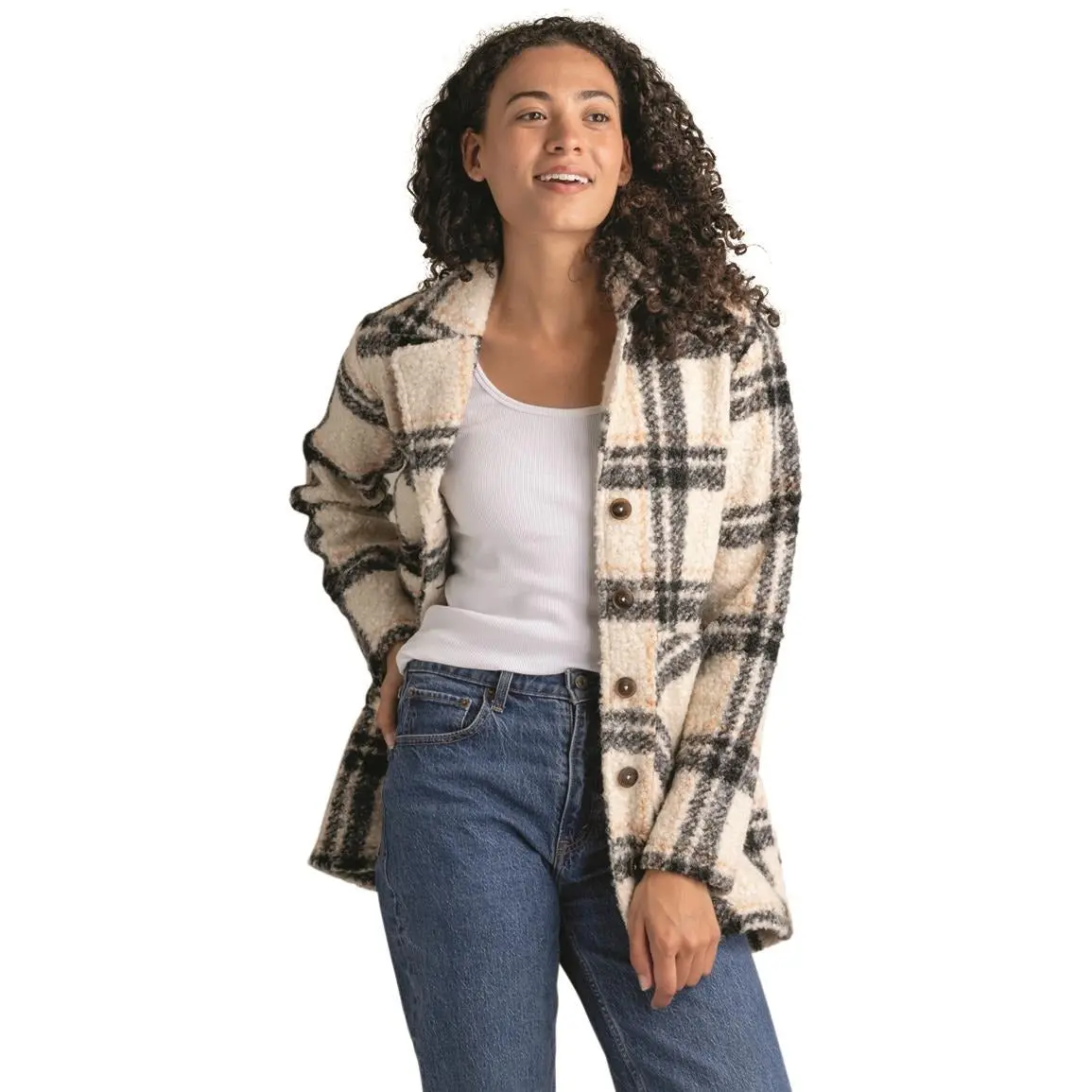 Women's Magnolia Boucle Coat 1