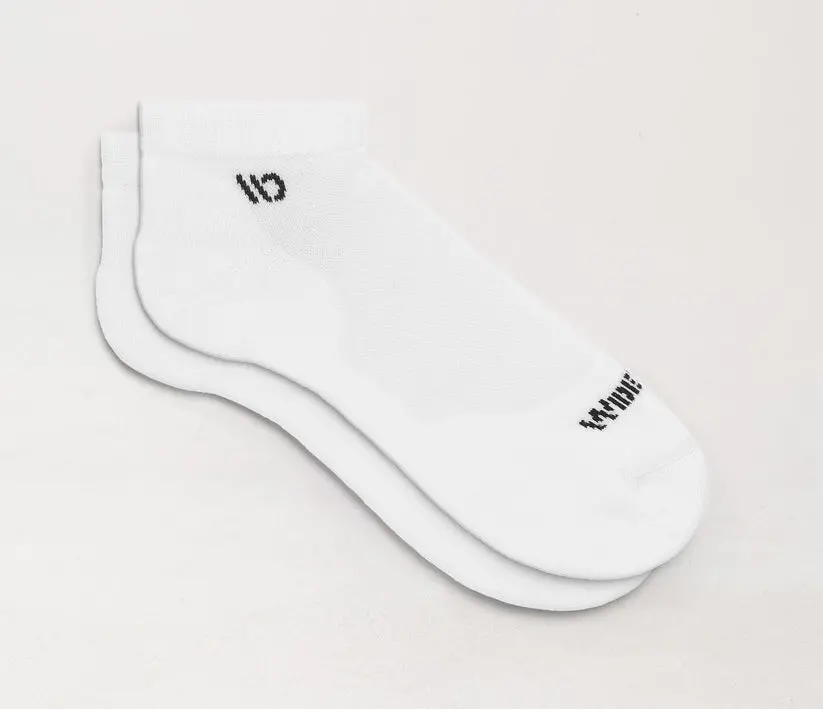 Men's Solid Cushioned No Show Socks 1