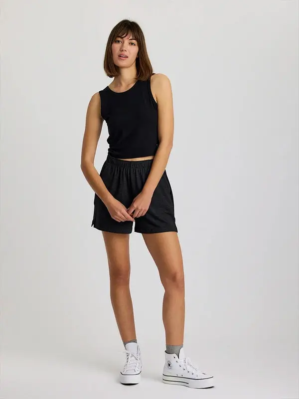 Women's Ribbed Bamboo Tank 1