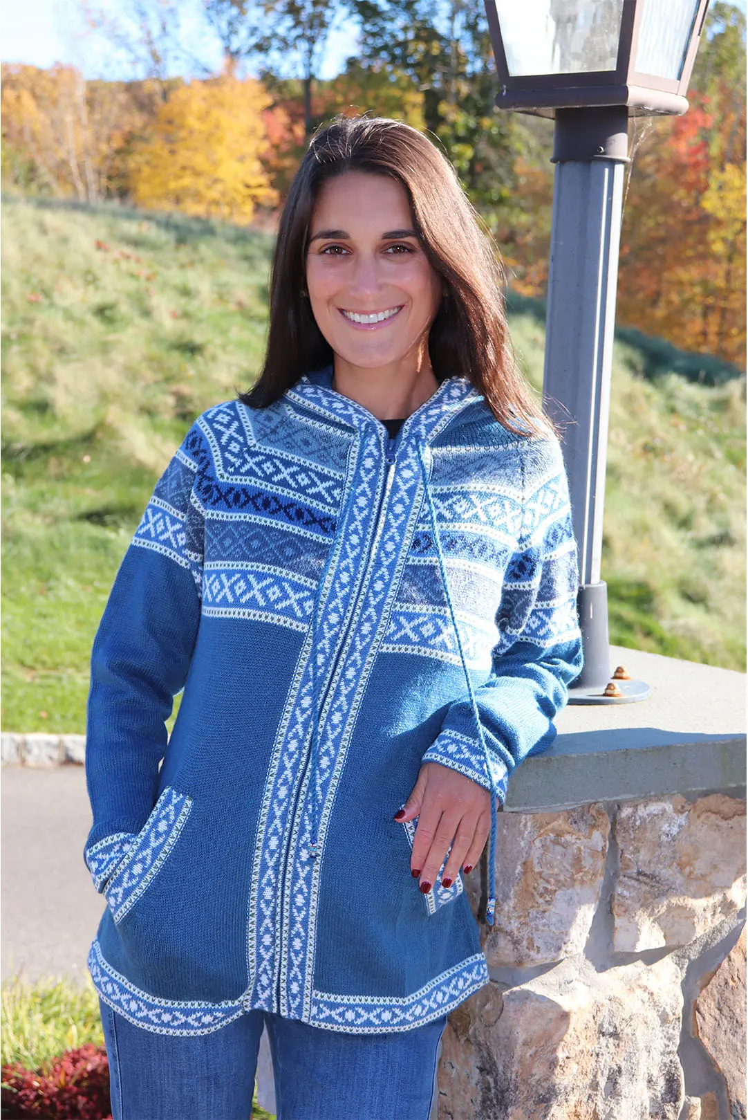 Women`S Chachani Full Zip Hooded Sweater 1