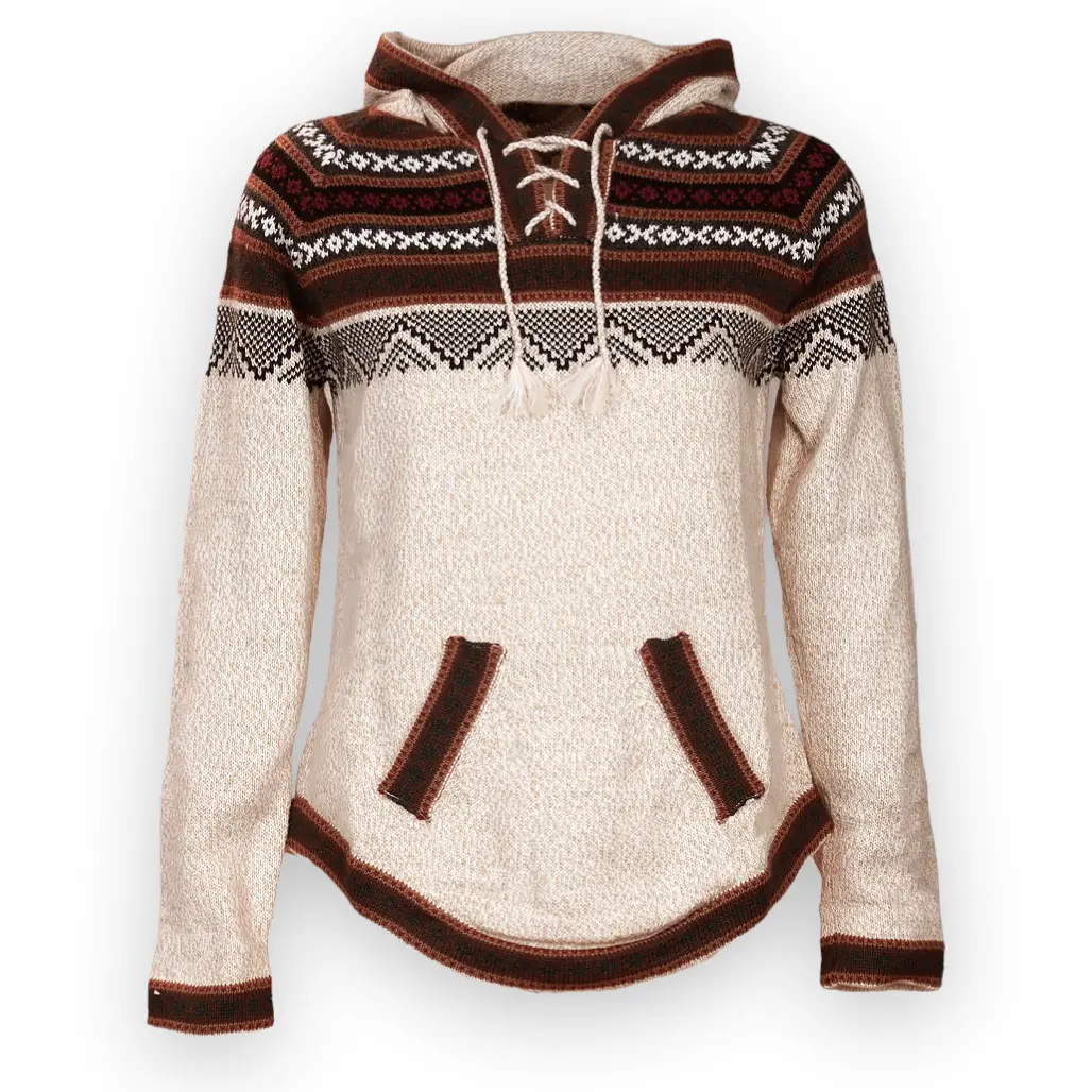 Women's Chachani Alpaca Hooded Sweater 1