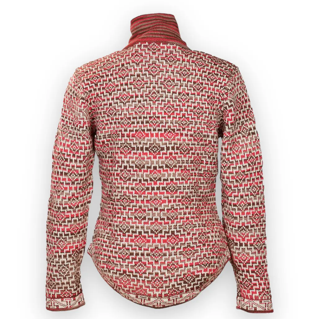 Women`S Chachani Alpaca Quarter Zip Sweater 2