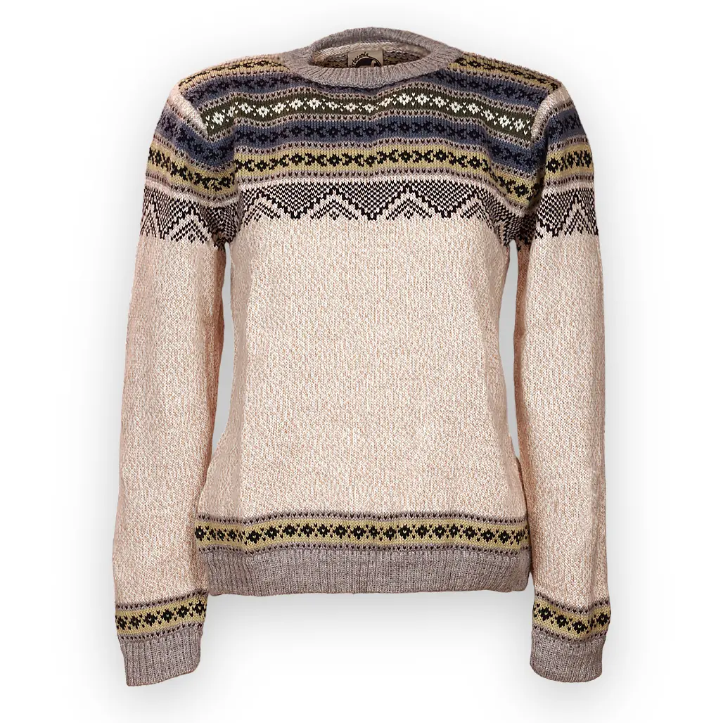 Women`S Chachani Alpaca Crew Neck Sweater 1
