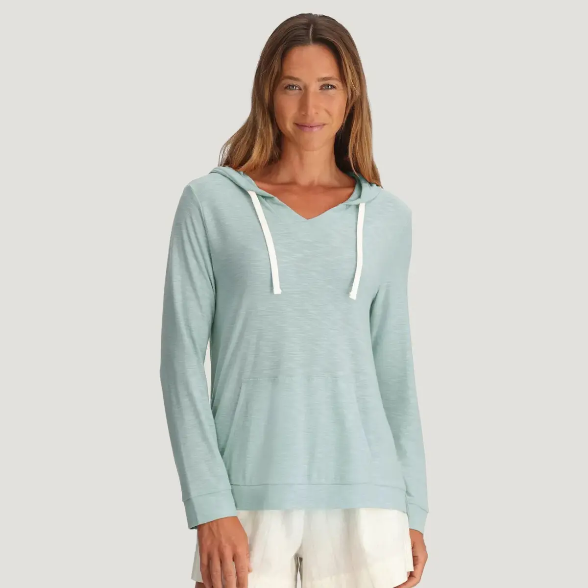 Women's Bamboo Slub Hoody 2