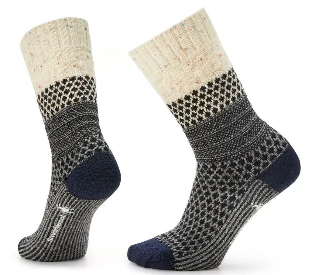 Women's Everyday Popcorn Cable Crew Socks 1