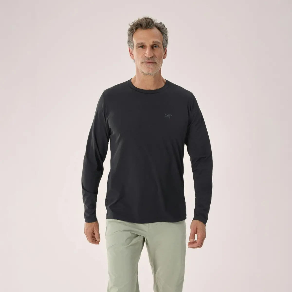 Men's Cormac Crew Neck Long Sleeve T-Shirt 1