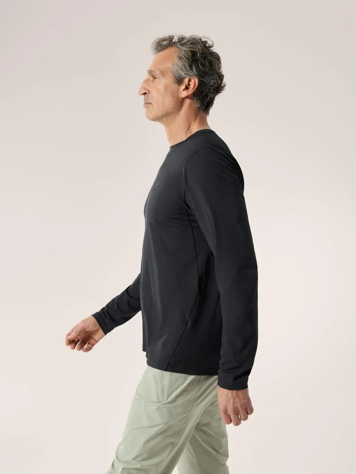 Men's Cormac Crew Neck Long Sleeve T-Shirt 3