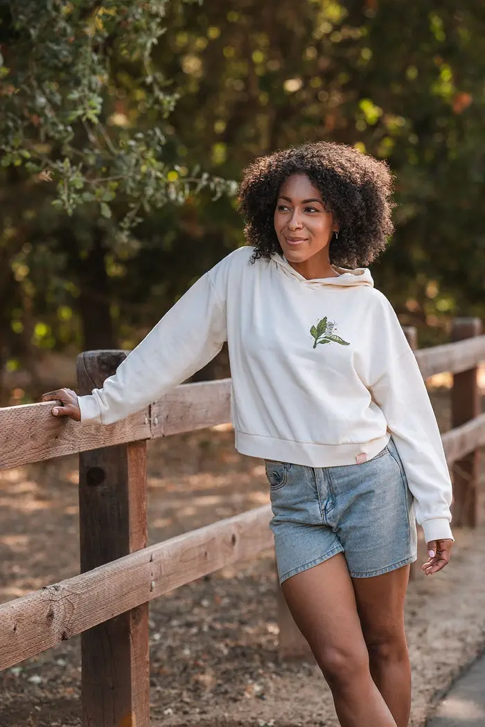 A Butterfly Is Born Women's Hip Height Hoodie 3