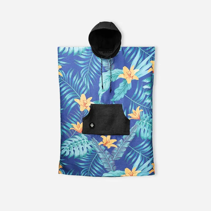 Youth Changing Poncho 1