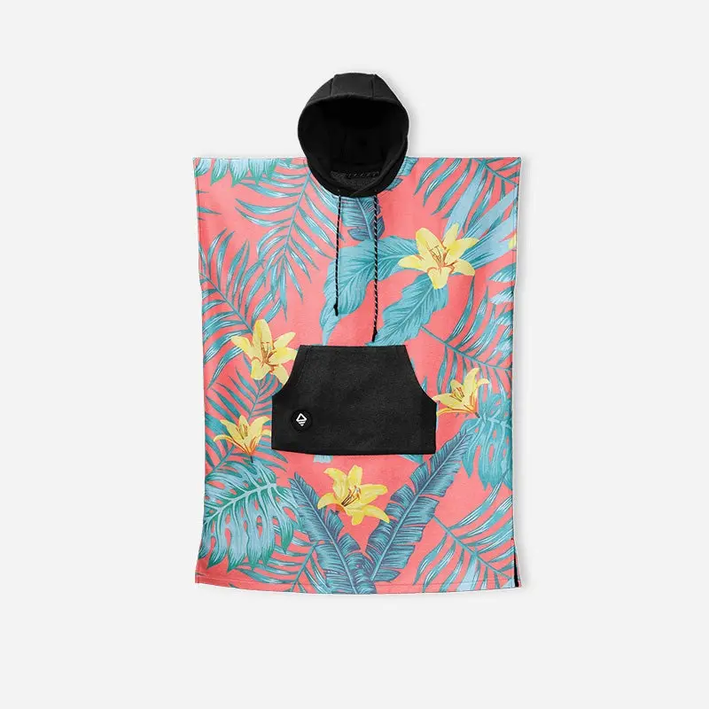 Youth Changing Poncho 1