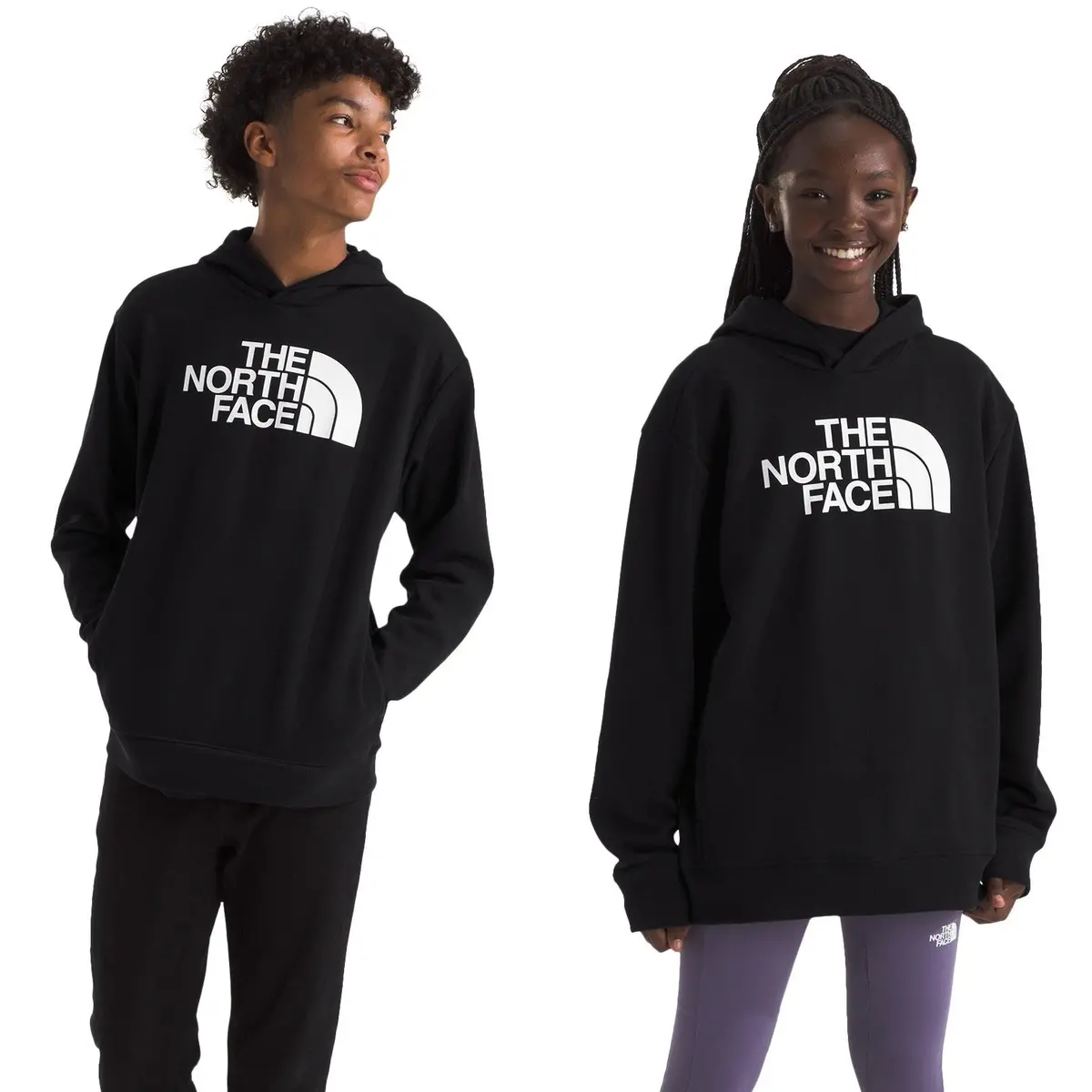 Teen Half Dome Camp Fleece Pullover Hoodie 2