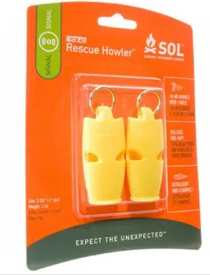 Rescue Howler Whistle Two Pack 1