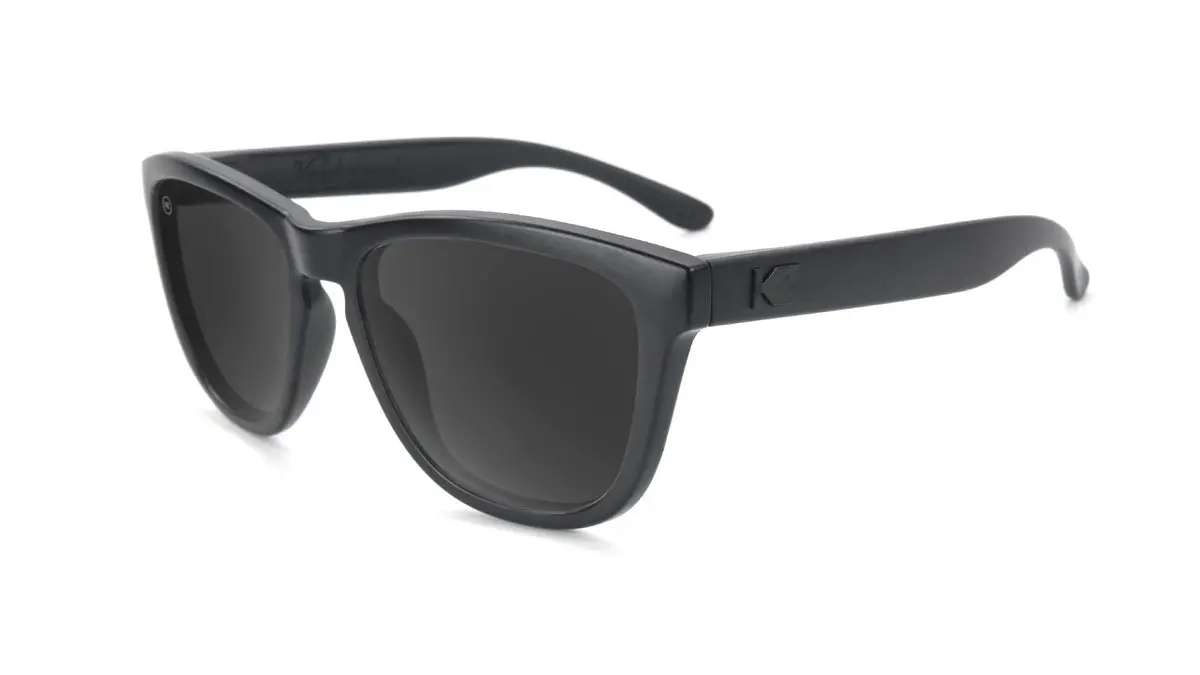Kids Premiums Black On Black Polarized Sunglasses 1