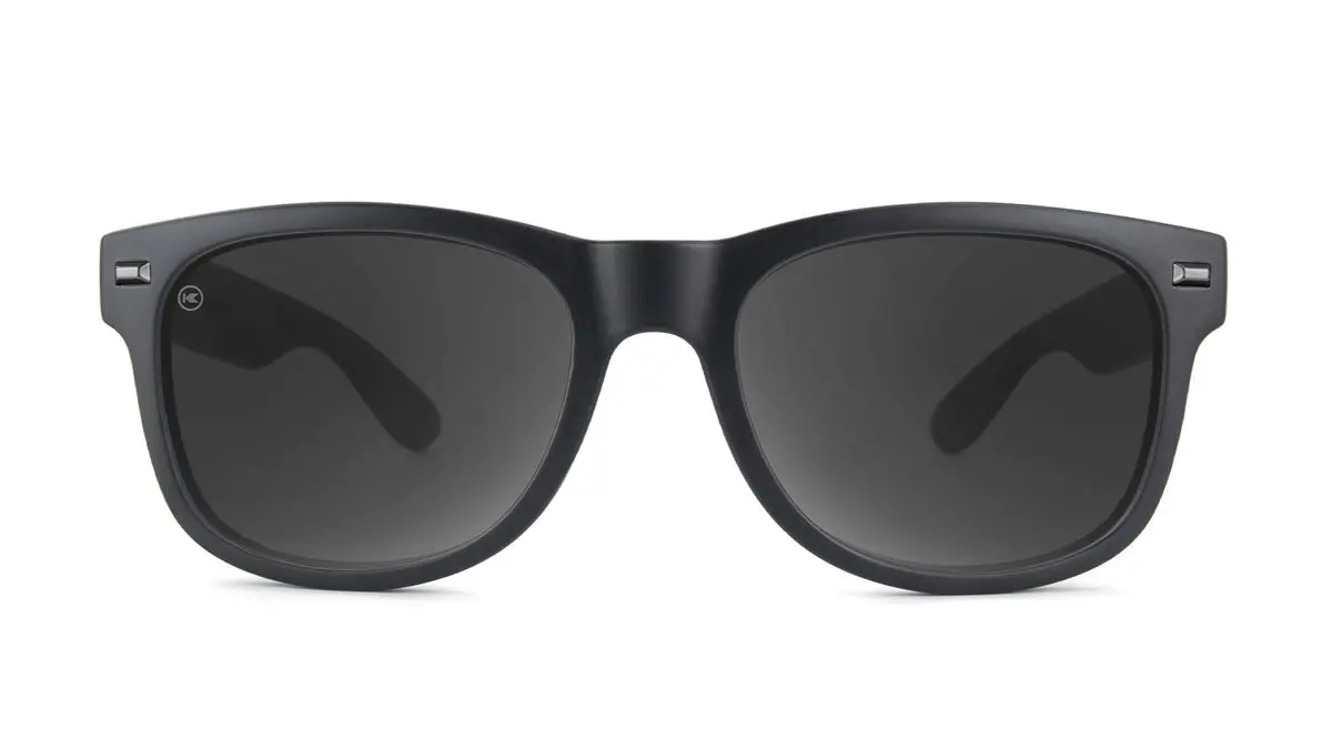 Black On Black Fort Knocks Polarized Sunglasses 2