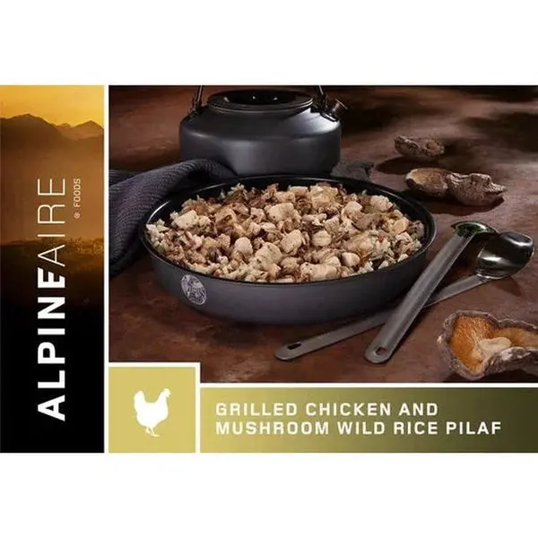 Grilled Chicken And Mushroom Wild Rice Pilaf 1