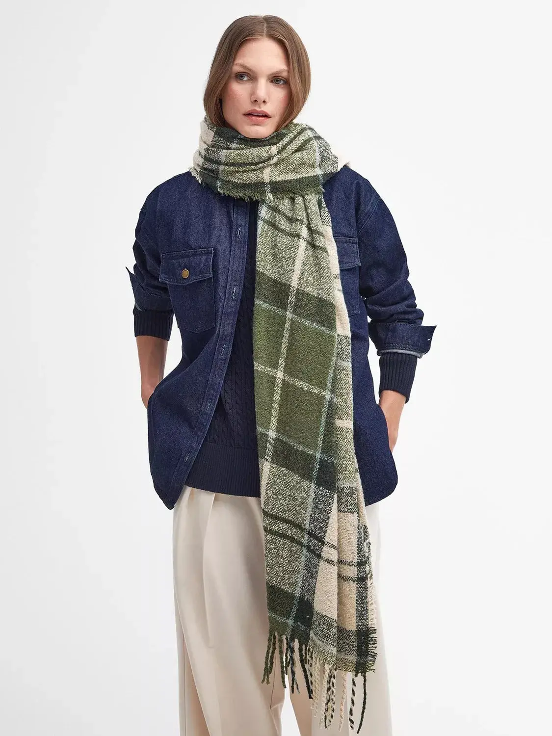 Tartan Boucle Scarf 1