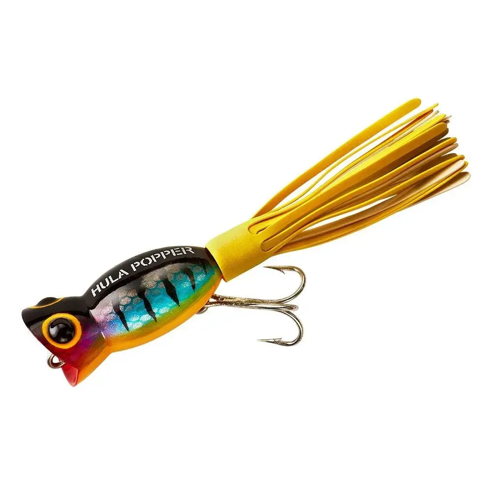 Hula Popper Topwater Lure - (1-1/4 Inch) 1