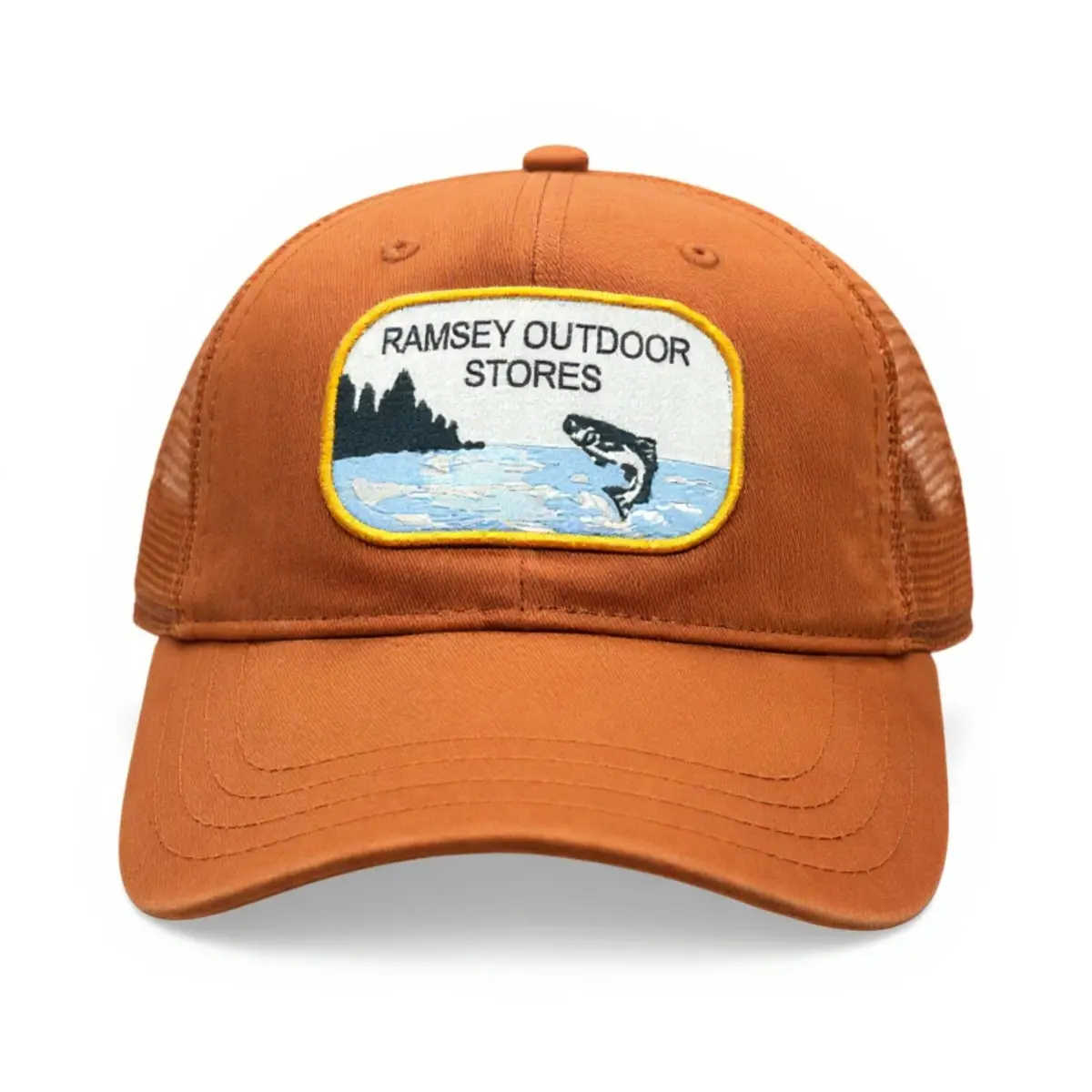 Ramsey Fish Jump Patch Trucker Hat 1