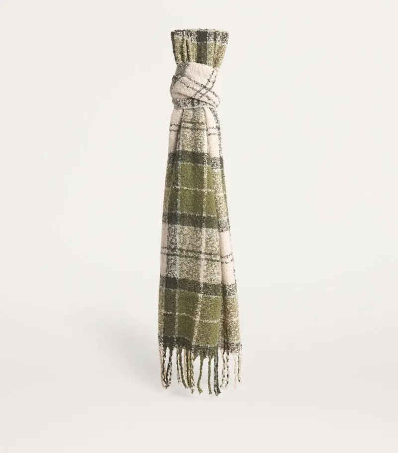 Women's Saltburn Beanie & Tartan Scarf Set 2