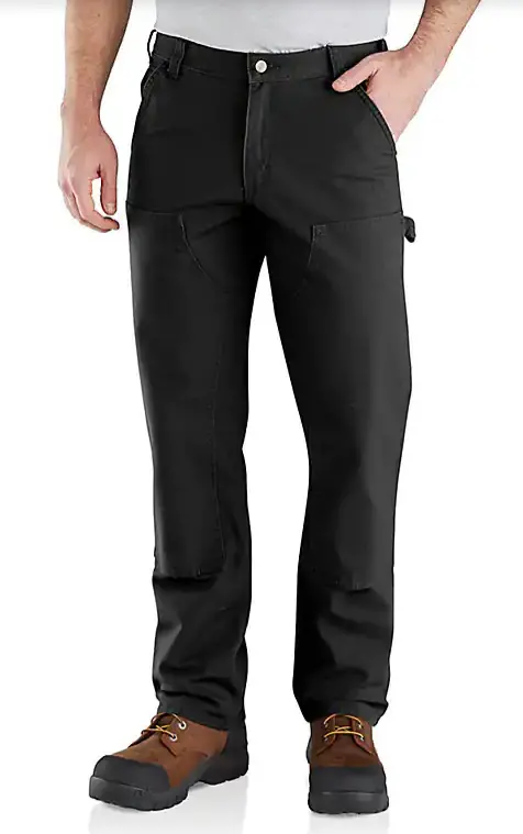 Men's Rugged Flex Relaxed Fit Duck Double-Front Utility Work Pant 1