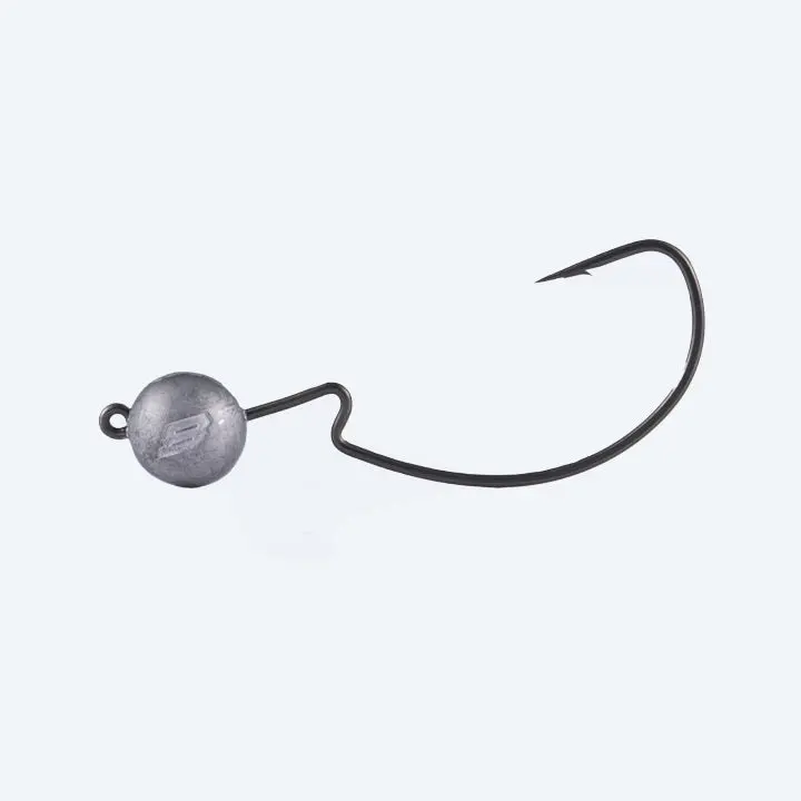 Silent Chaser 1X Ewg Round Jig Head 2/0 - 1/8 Oz. (4 Pack) 1