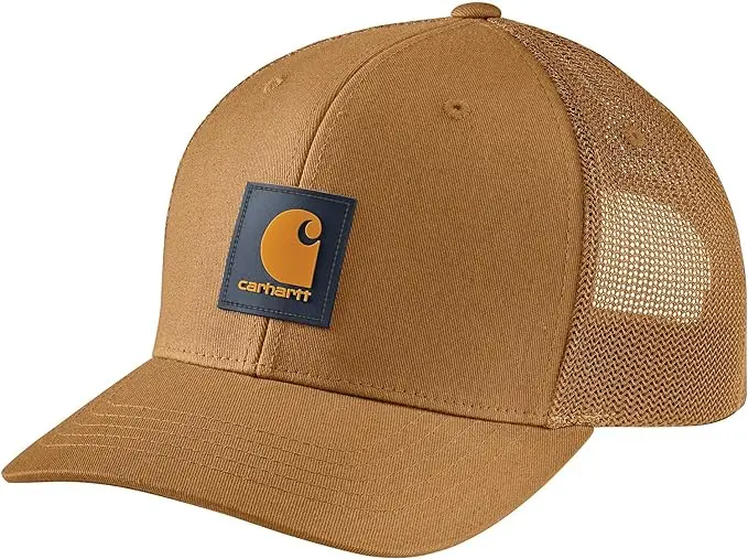 Rugged Flex Twill Mesh-Back Logo Patch Cap 1