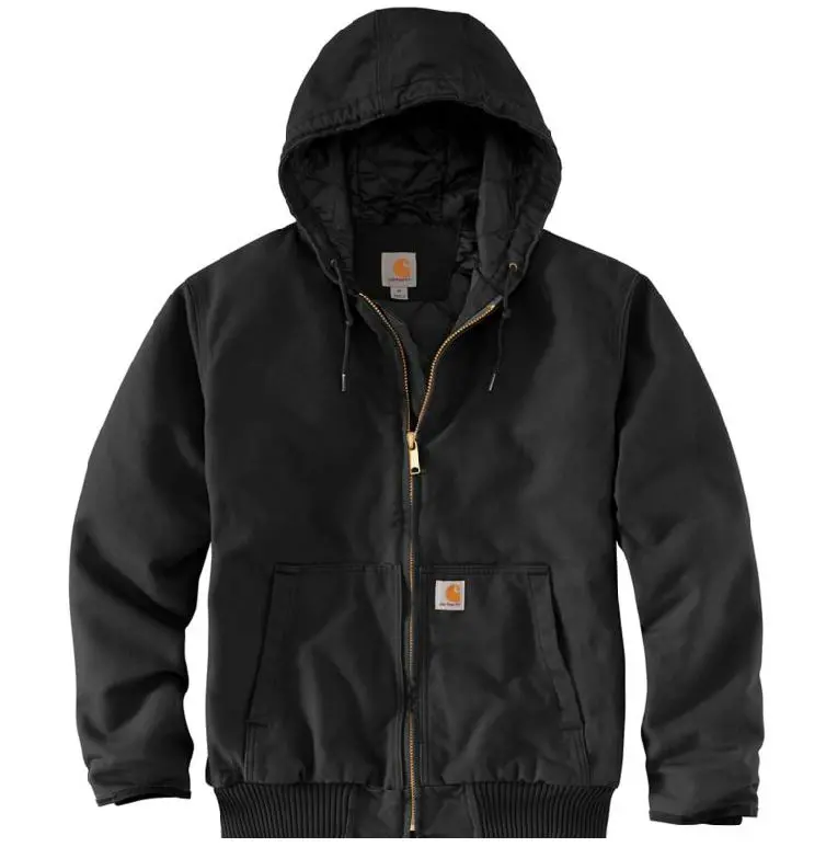 Men's Loose Fit Washed Duck Insulated Active Jac - Big 1