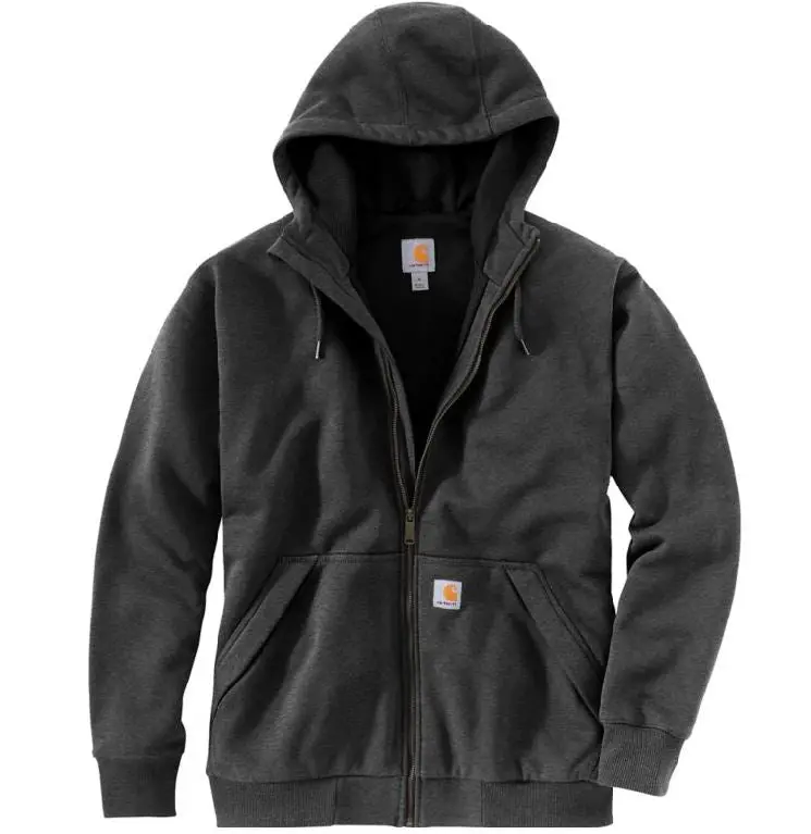 Rain Defender Loose Fit Midweight Thermal-Lined Full-Zip Sweatshirt - Big 1