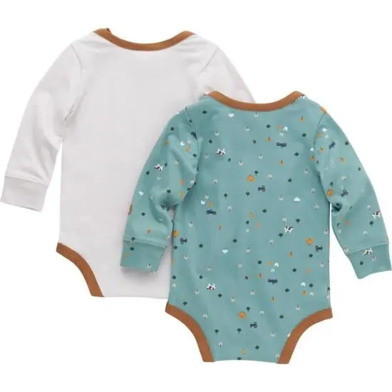 Boys' Long-Sleeve Bodysuit 2-Piece Set (Infant) 2
